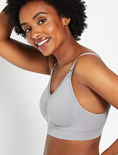 Image of Motherhood Maternity Women's Wireless Clip Down Seamless Nursing Bra for Breastfeeding