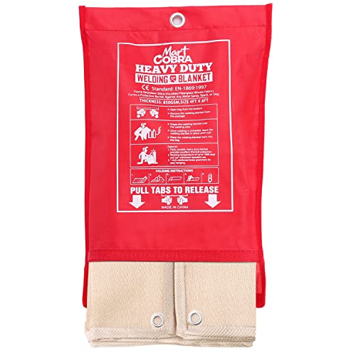 Welding Blanket Fireproof Blanket, Insulated Blanket for Smoker Accessories, Fire Blanket for Home Welding Table Top, Welding Accessories Welding Curtain Grill Blanket, Welding Tools Welder Blanket