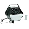 The Home Deco Light la10075 macchina per bolle, ABS, Nero