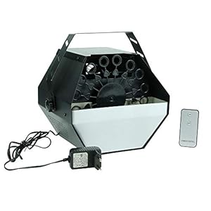 The Home Deco Light la10075 macchina per bolle, ABS, Nero