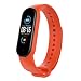 Produktbild KOMI 2 Stück Uhrenarmbänder kompatibel mit Xiaomi Mi Band 5, für Damen und Herren, Silikon, Sport-Ersatzarmband