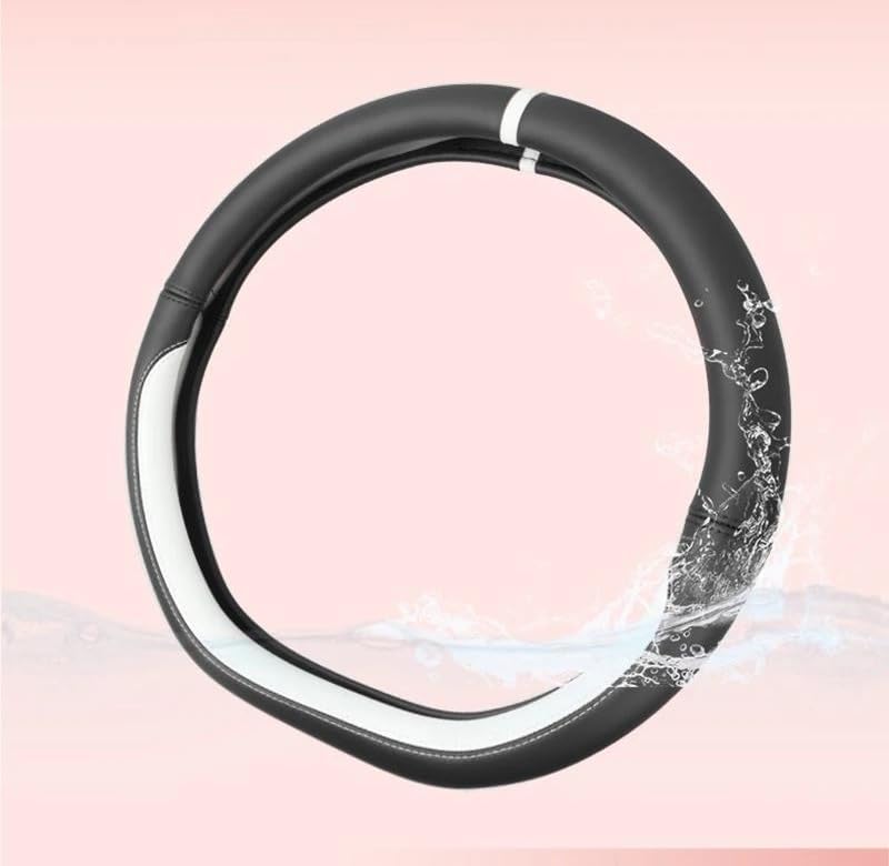 Lenkradbezug Für VW - D-Form Mikrofaserleder In Rot