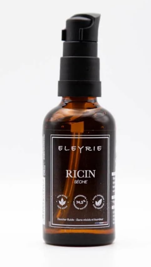 Huile de ricin sèche vegan soin capillaire nourrissant 50 ml