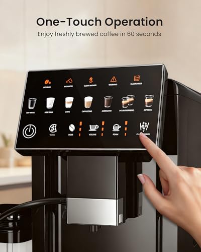 ICEVIVAL Fully Automatic Coffee Machine with Grinder