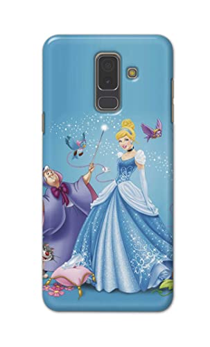 Image of Famous Cartoon Lady Character Hard Back Case Cover for Samsung Galaxy A6 Plus (2018) (6.0 inch) / Samsung J8 (2018), J810F / DS Back Cover -(J5) VNS2224