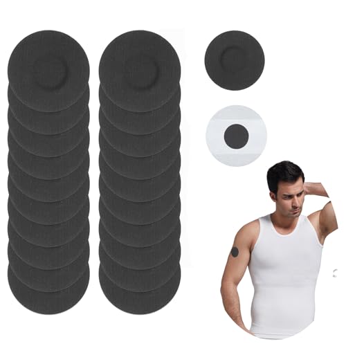 20 Pcs Sensor Covers Waterproof Compatible with Freestyle Libre 1/2/3 Sensor, CGM Sensor Patchs Protector Breathable Without Glue Adhesive Glucose Monitor Patch for Swimming Sports (Black)