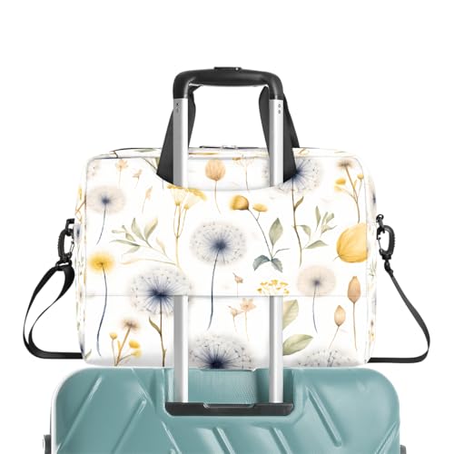 Maletín para portátil 15.6-16 pulg con patrón floral miniatura 7