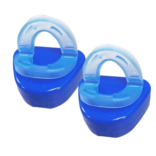 Generico 2 Pezzi Dispositivo Anti-russamento, Bite Dentale Antirussamento, Splint Dentale Universale Per Uomini E Donne, Boccaglio Anti-russamento Silenzioso Per Respirare Comodamente E Facilmente