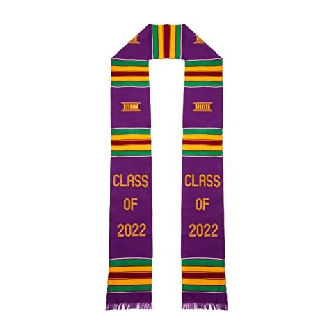 Estola de Graduación de Tela Kente Cover