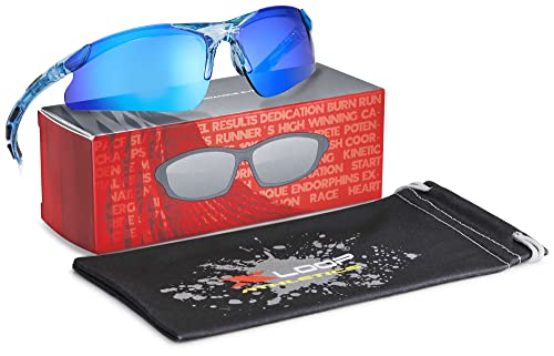 X LOOP Kids Sports Sunglasses for Boys Girls Children Age 3-10 Baseball Cycling Softball UV400 Glasses2