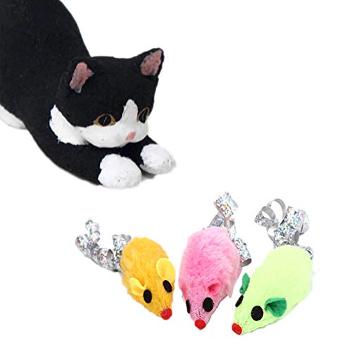 XMxDESiZ - Ratón de Peluche para Mascotas