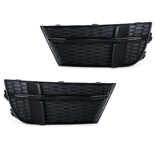 Cadre calandre noir A3 S3 grille de phare antibrouillard haute résistance 1 paire