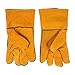 Cowhide Welding Gloves, Flame Retardant Heat Resistant Work Gloves for Metal Fabrication, Heavy Duty Leather Protector for Welding, DIY,
