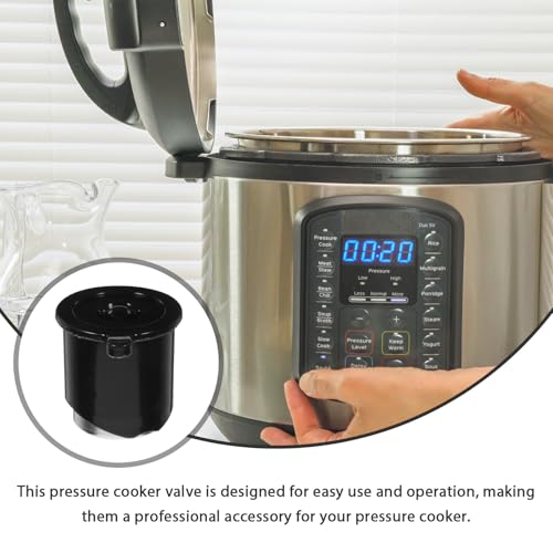 Válvula de liberación de vapor para olla a presión reemplazo mango manejable de acero inoxidable para ollas eléctricas fácil instalación y limpieza parte de seguridad miniatura 2