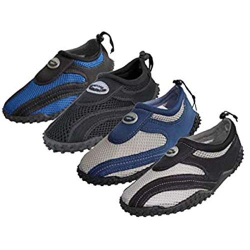 Wave Mens Water SHoes 1185M Black/Grey 123