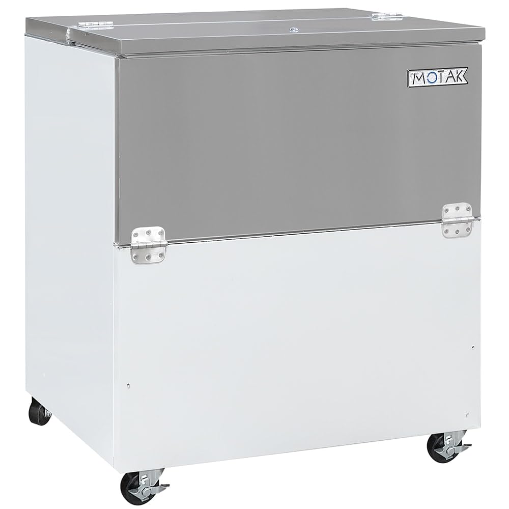 MoTak MMC34-X Milk Cooler w/Top & Side Access - (512) Half Pint Carton Capacity, 115v