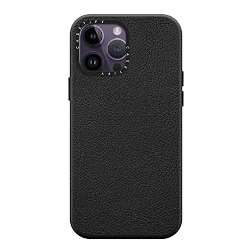 CASETiFY �y�u�� iPhone 14 Pro Max �P�[�X [1.5m����̗����������N���A/MagSafe �ɑΉ�] - �W�F�b�g�u���b�N