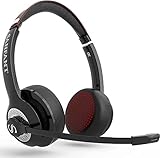 ENC-Mikrofon mit Geräuschunterdrückung: Ausgestattet mit einem ENC-Mikrofon mit Geräuschunterdrückung könnte das Bluetooth-Headset kristallklare Anrufe ermöglichen. Es verfügt über eine stabilen Sprachausgabe, sodass Ihre Anrufe und Sprachbefehle nie verloren gehen. Perfektes wireless headset für Homeoffice oder Online-Lernen. Bitte beachten Sie: Besitzt Ihr Gerät eine Bluetooth-Funktion nicht, benötigen Sie einen Bluetooth-Adapter, um mit diesem Headset kompatibel zu sein.