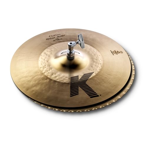 Zildjian K1224 14 1/4' K Custom Hybrid Hi-Hats Cymbals