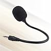 Toyvian Portable 205mm Condenser Microphone with 3.5mm Port, Metal Miniature Microphone for Phone and Voice Amplifiers, for Lecturers and Presenters, Small Size and Convenient to Carry #1
