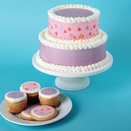 Cake Tattoo Flower Garden Wrap, Duff Goldman , Cupcake, Cookies