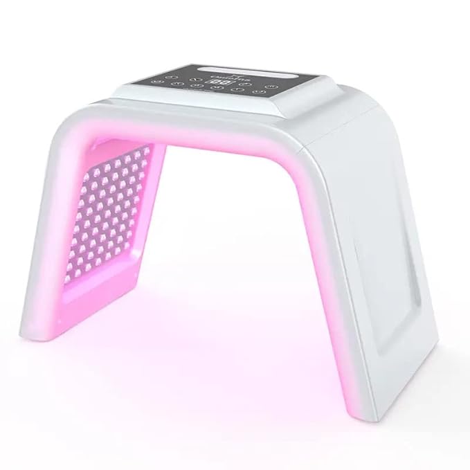 Bella Faccia OMEGA Light PDT Photon Therapy Device, LED Photon Mask Light Facial Skin Care with Neck Care Anti Aging Skin Tightening Wrinkles Toning Mask