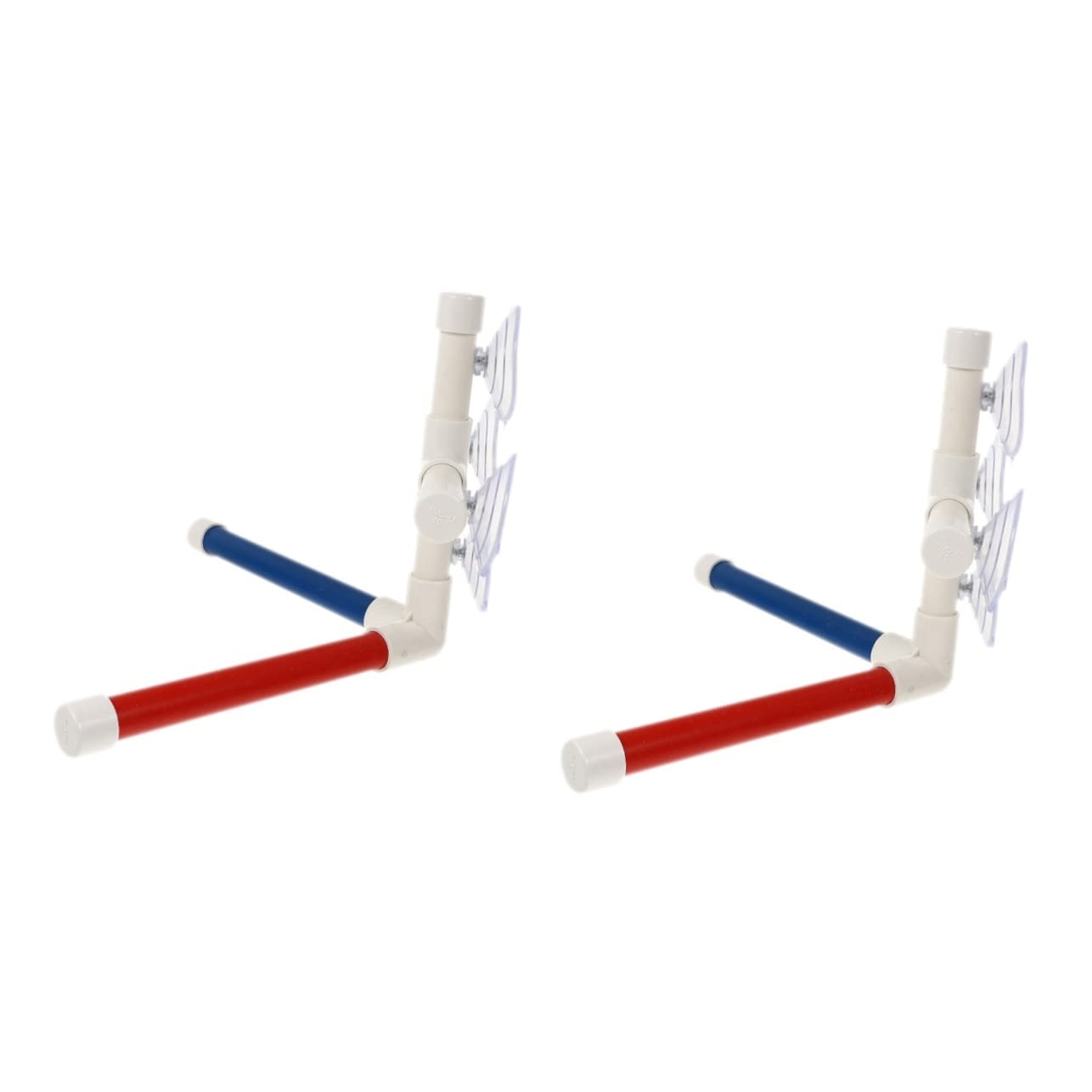 Mipcase 2juegos Soporte De Baño para Aves Juguete Divertido Estante para Periquitos Juguete De Entrenamiento para Aves Diseño Multiusos para Periquitos y Loros