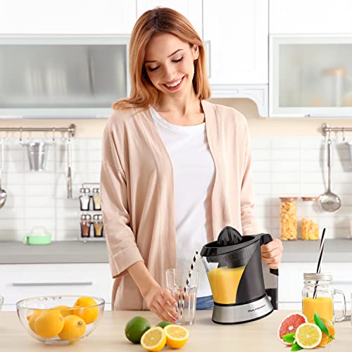 Pohl+Schmitt Deco-Line Extrator elétrico para máquina de suco cítrico – Grande capacidade 1 l de fác