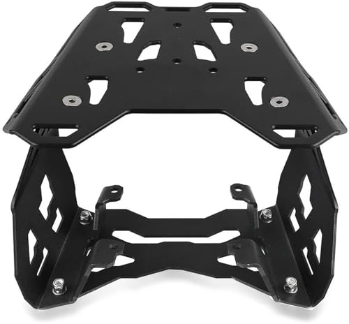Porte-bagages arrière pour moto Yamaha Tenere support top case noir