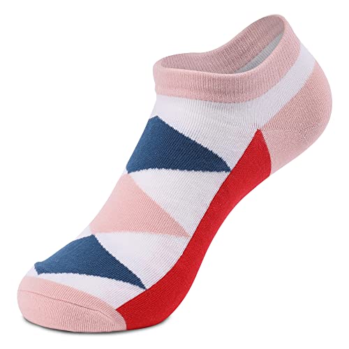Image of HHX YONLEE Ankle Socks Striped patterned Casual Socks 8 /10 Pairs Gift Box