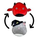 Squishmallows Official Kellytoy 12 Inch Soft Plush Squishy Toy Animals (Dante Devil Bat & Tally...