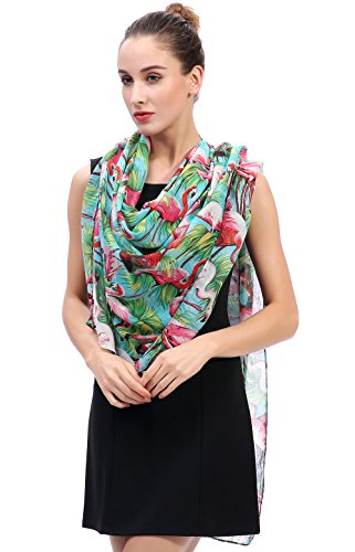 Lina & Lily sciarpa stola donna con stampa