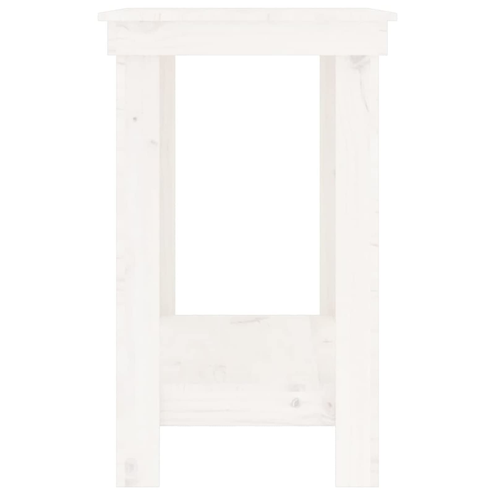 ShGaxin Banco de Trabajo, Mesa De Trabajo Taller, Caballete Mesa, Banco Herramientas, Bancada De Trabalho, Caballete para Mesa, de Madera Maciza de Pino Blanco 110x50x80 cm