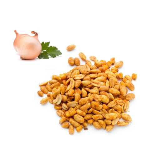 Combo Amendoim Frito - DOIS Sabores Favoritos em Potes de 1 Quilo - Sem pele cebola e salsa e Sem pe