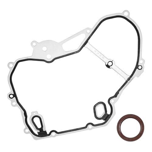 Image of 24435052 Timing Cover Gasket Set Compatible with 2.0L-2.4L Chevy Cobalt, Equinox, HHR, Malibu,Impala,Orlando,Captiva Sport /GMC Terrain /Buick Regal,Allure, Verano /Pontiac /Saturn Replace#TCS46079