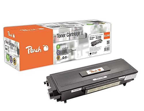 Peach Toner Module Noire, Compatible avec Brother TN-3280