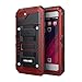Beeasy Coque iPhone 6 / 6S Étanche,Antichoc Protecteur d'Écran intégré Qualité Militaire Robuste Résistant Metal IP68 Antipoussière Anti Pluie Neige Étui pour Le Travail Housse à l'Air Libre,Rouge