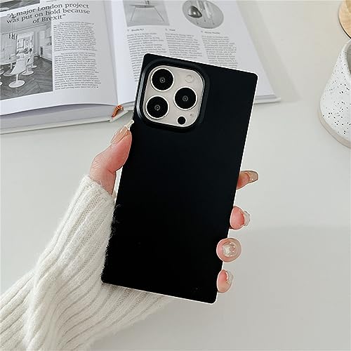 Coque carrée pour iPhone 12 au motif de luxe idéal au quotidien