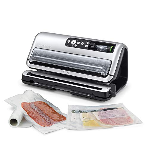 Machine Sous Vide Alimentaire 7 En 1 Avec 50 Sacs - 6 Modes, Automatique, Pour Viande, Légumes, Fruits, Secs/humides
