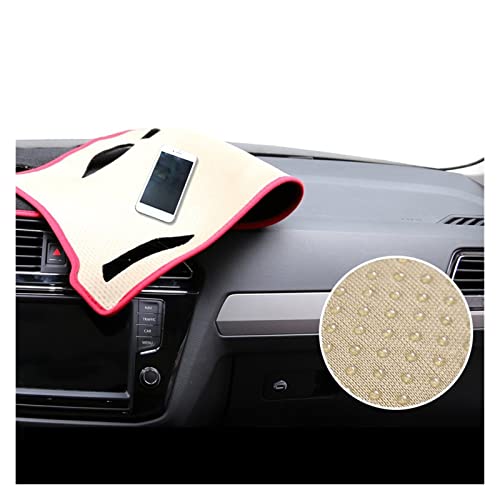 Alfombrilla de salpicadero para VW Tiguan RHD 2009-2015 protectora azul 6