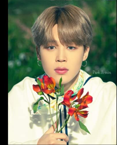 Park Ji-Min: "BTS Composition Notebook | BTS Notebooks | BTS Merchandise Under 10 | Collage Ruled 100 Pages, 7.5"" x 9.25"" size | (BTS School Planner & Notebook) | BTS Notebook For Army School "