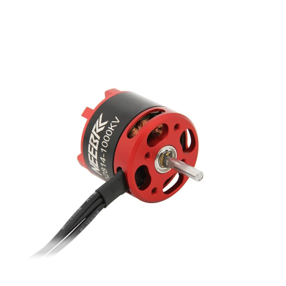 Motore Brushless Outrunner 1000KV 6mm Albero 3-4S Lipo per 12×6/11×7 Elica RC Drone Multirotore Quadcopter Fai da Te FPV Accessori per Aeromobili (1 Pezzo)