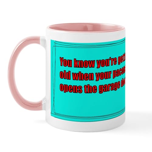 Taza de cerámica CafePress 11 oz blanco miniatura 1