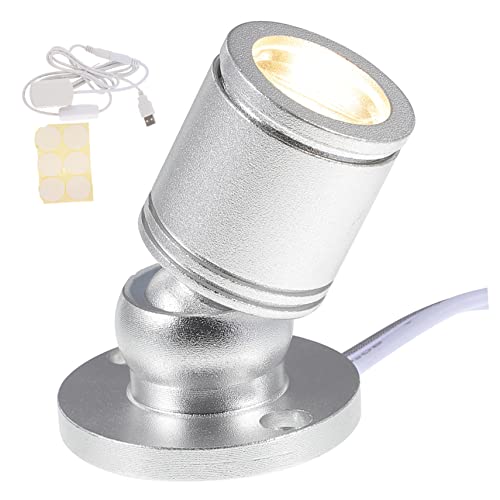 ARTIBETTER Spotlight Led Ceiling Lights 1 Set Dimmable Ceiling Spotlight for Living Room Bedroom Mini 360° Rotation Jewelry Showcase