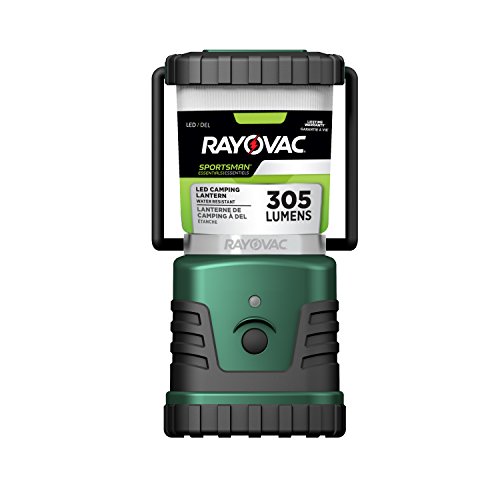 Rayovac スポーツマン LED 4W ランタン - 4 W - D - ゴム アクリロニトリルブタジエンスチレン - ブラック グリーン