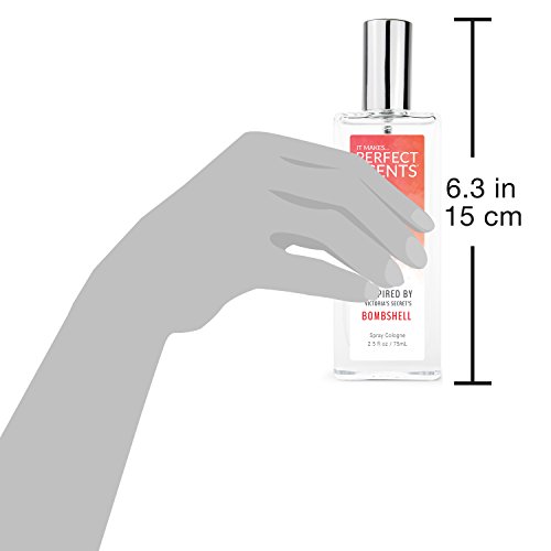 Image of Perfect Scents Fragrances, Inspired by Vict.oria's Secret's Bom.bshell, Women's Eau de Toilette, CLEAN, Vegan, Paraben-Free, Phthalate-Free, Never Tested on Animals, Spray Cologne, 2.5 Fluid Ounces