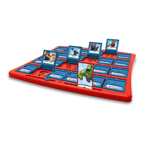 Winning Moves Qui Est Ce Jeux de Societe Marvel - Jeux pour Enfants 6 Plus - Jeu de Plateau Famille pour 2+ Joueurs - Version française
