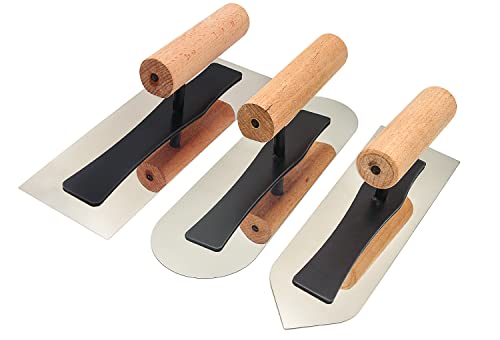 Stainless Steel Venetian Plaster Trowel Set (3 PC)
