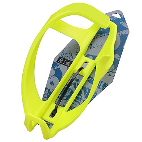 Porte-gobelet de vélo léger jaune 2 pièces en structure flexible et robuste - 3