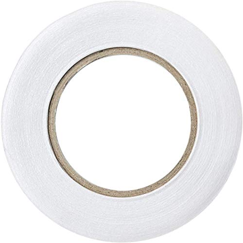 AJ Sign World Best 1/8" Ultra-Thin Permanent Double-Sided Tape for Arts, Crafts, Photography, Scrapbooking, Tear-by-Hand, Paper Backing (1/8-inch by 164-feet)